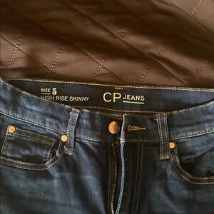 CP Jeans High Rise Skinny Jeans - Blue Size 5
